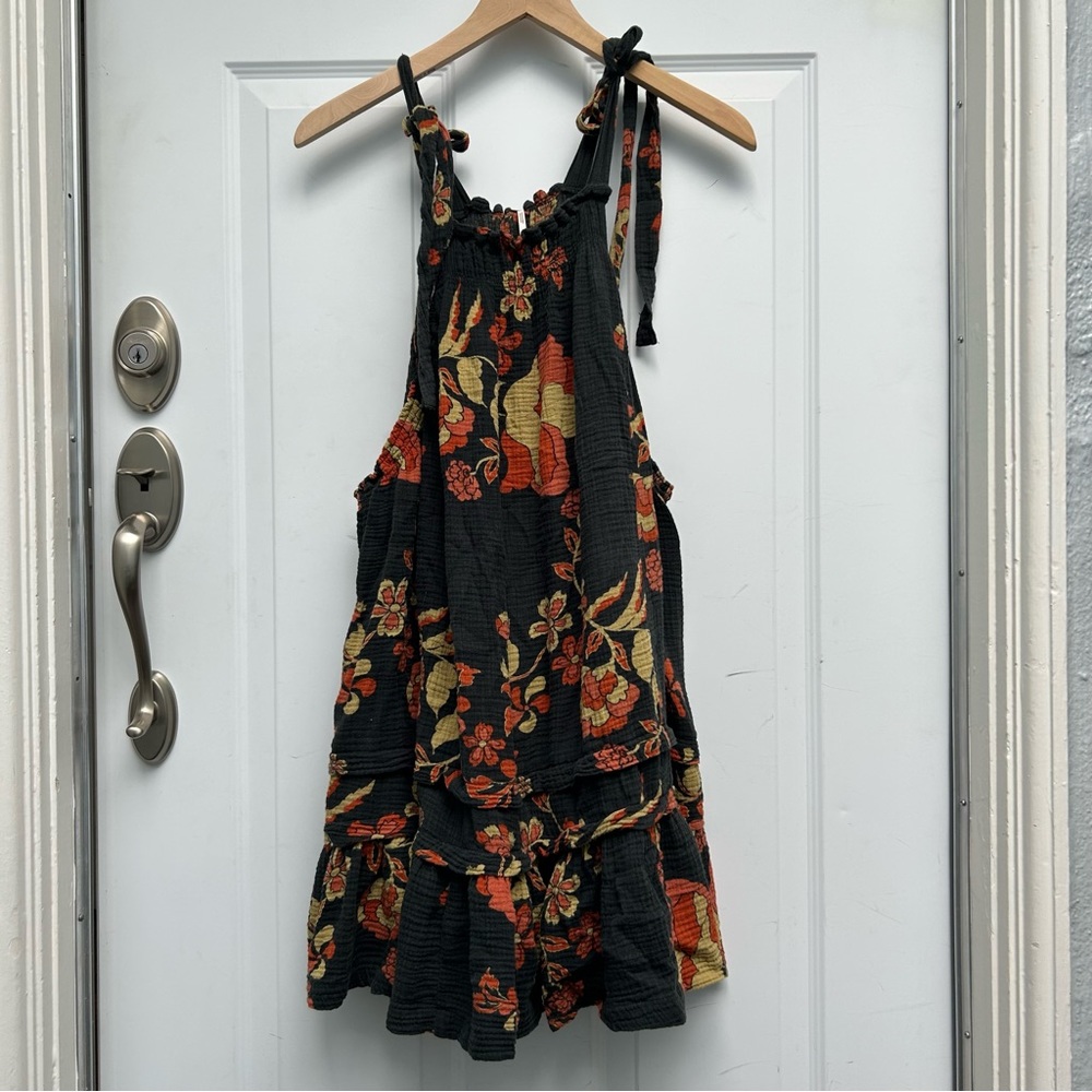 Free People cotton floral dress